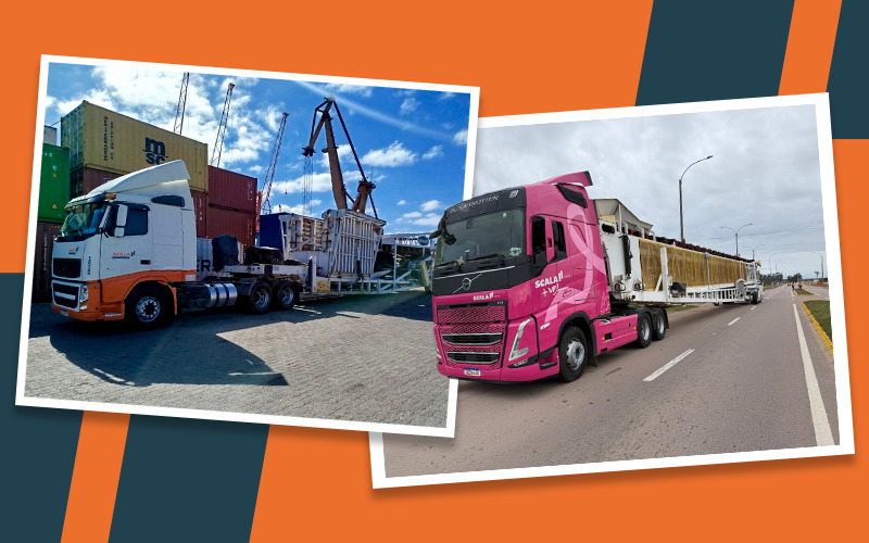 Fotografia ilustrativa do time da frota scala - Do porto à estrada: como a Scala transformou um transporte complexo em sucesso