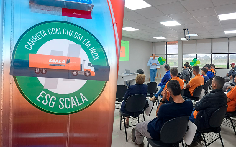 Fotografia ilustrativa do trabalho teórico para carreta com chassi em inox - esg scala