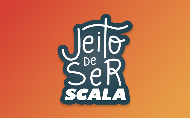 imagem ilustrativa com logomarca do Jeito de Ser Scala