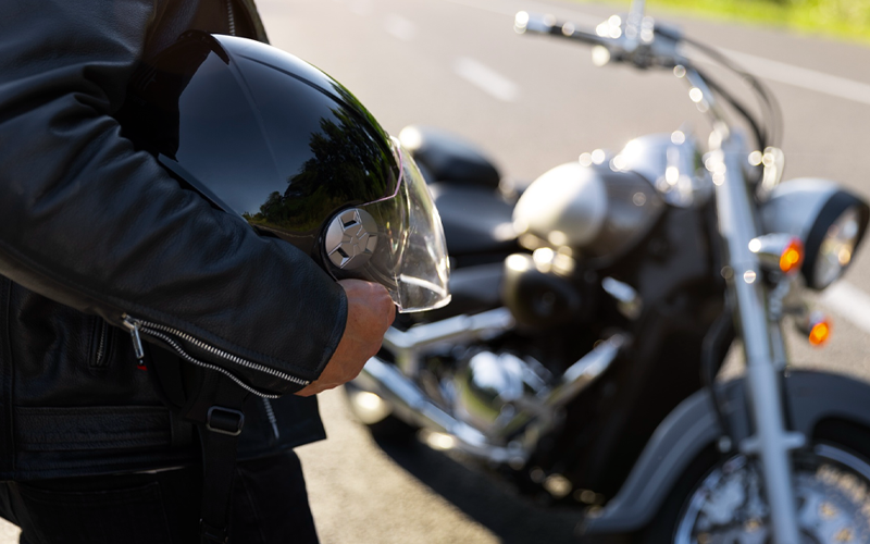 Fotografia ilustrativa de uma motocicleta - Escolhas seguras percorrem grandes caminhos
